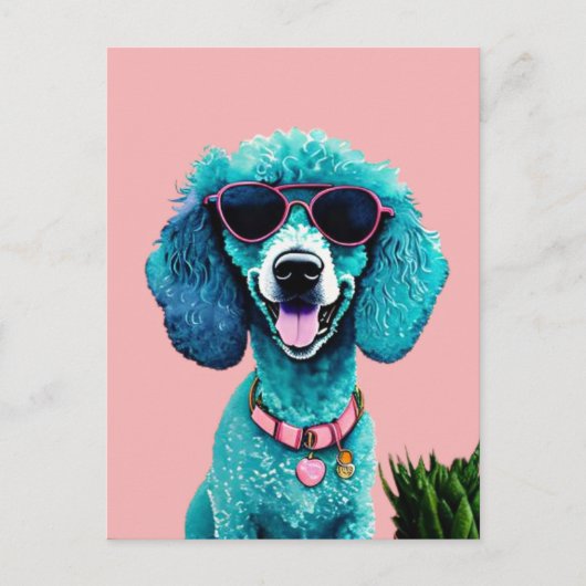 Carte Postale chiot (Devant)