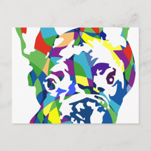 Carte Postale chiot bouledogue français