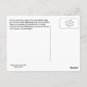 Carte Postale Chiot pelucheux 3855 (Dos)