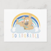 Carte Postale Chiot Scooby-Doo "tellement adorable" (Devant)