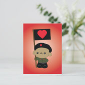 Carte postale Chip Revolution Cuddle (Debout devant)