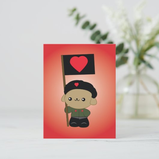 Carte postale Chip Revolution Cuddle (Debout devant)