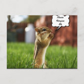 Carte Postale Chipmun prie S'Il Vous Plaît Pardonnez-Moi (Devant)