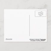 Carte Postale chipmund bébé avec fraise (Dos)