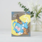 Carte postale Chipmunk Tea Party (Debout devant)