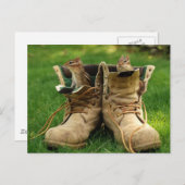 Carte Postale Chipmunks en bottes (Devant / Derrière)