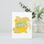 Carte Postale chips (Debout devant)