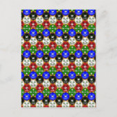 Carte Postale Chips de casino (Devant)