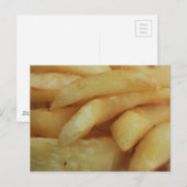 Carte Postale Chips/Fries (Devant / Derrière)