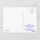 Carte postale Chips Version 2 (Dos)