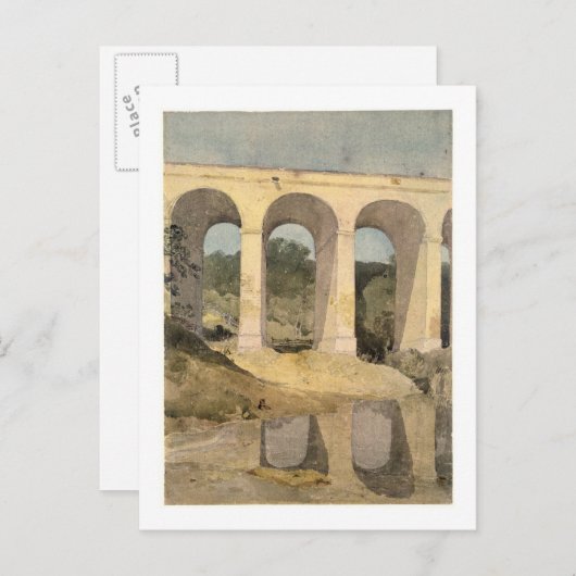 Carte Postale Chirk Aqueduct, 1806-7 (p/p) (Devant / Derrière)