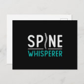 Carte Postale Chiropractor Spine Whisperer Chiro Chiropratique (Devant / Derrière)