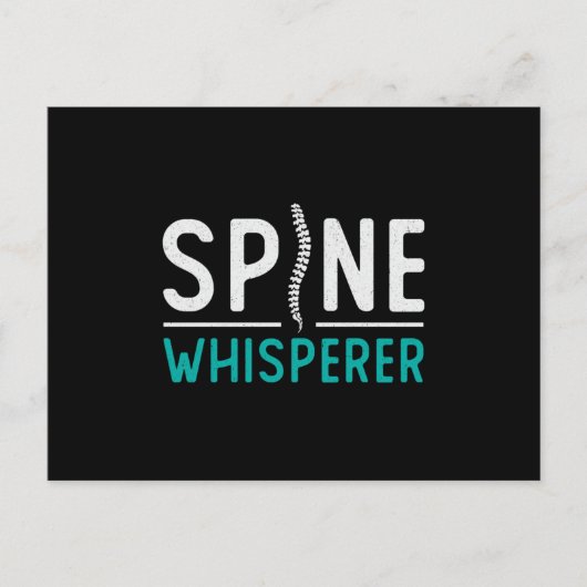 Carte Postale Chiropractor Spine Whisperer Chiro Chiropratique (Devant)