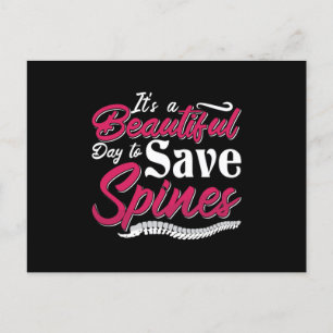 Carte Postale Chiropratique C'est un beau jour Chiropraticien