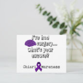 Carte Postale Chirurgie cérébrale (Debout devant)