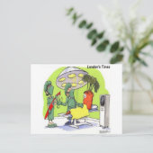 Carte Postale Chirurgie de carottes Drôle Carton Médicale (Debout devant)