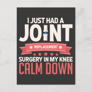 Carte Postale Chirurgie de remplacement de l'articulation du gen