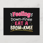 Carte Postale Chirurgie du genou - Jeu de position - Belle Brown (Devant)