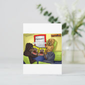 Carte Postale Chirurgie en plastique Shar-Pei Drôle Tee - shirt (Debout devant)