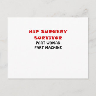 Carte Postale Chirurgie Hip Survivery Part Femme Machine