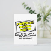 Carte Postale chirurgien vasculaire professionnel (Debout devant)