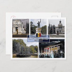 Carte Postale Chisinau - Moldavie - Mosaïque -