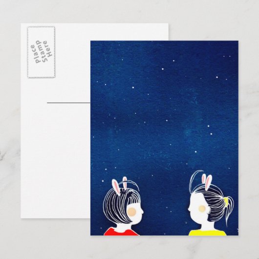 Carte Postale Chit Conversation 2009 (Devant / Derrière)