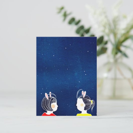 Carte Postale Chit Conversation 2009 (Debout devant)