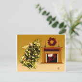 Carte Postale Chite d'arbre en chute (Debout devant)