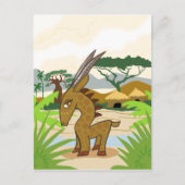 Carte Postale Chiwara (Devant)