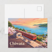 Carte Postale Chiwata, Japon (Devant / Derrière)