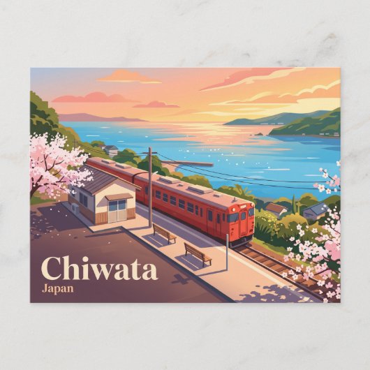 Carte Postale Chiwata, Japon (Devant)