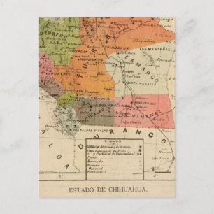 Carte Postale Chiwawa, Mexique