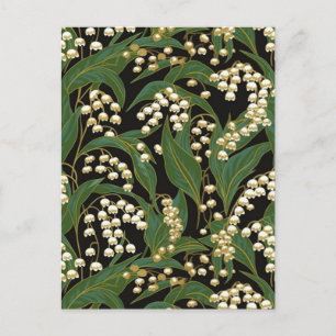 Carte Postale Chiyogami Lily-of-the-Valley