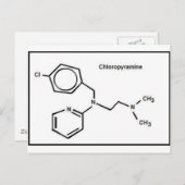 Carte Postale Chloropyramine (Devant / Derrière)