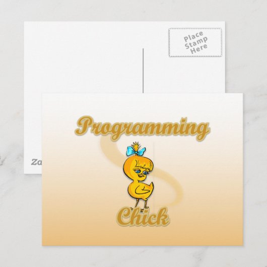 Carte Postale Choc de programmation (Devant / Derrière)