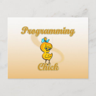 Carte Postale Choc de programmation