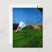 Carte Postale Choc sur la pelouse (Devant / Derrière)