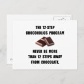 Carte Postale Chocoholics (Devant / Derrière)