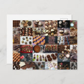 Carte Postale Chocolat (Devant / Derrière)