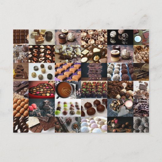 Carte Postale Chocolat (Devant)