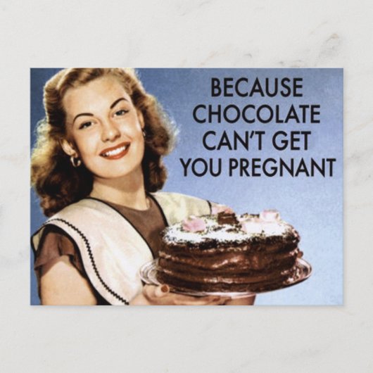 Carte Postale Chocolat (Devant)