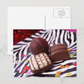 Carte Postale chocolat (Devant / Derrière)