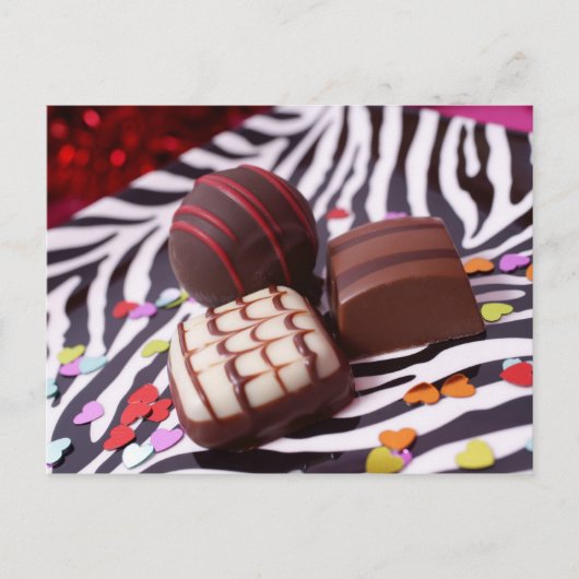 Carte Postale chocolat (Devant)