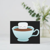 Carte Postale Chocolat chaud (Debout devant)