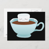 Carte Postale Chocolat chaud (Devant / Derrière)