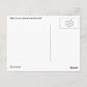 Carte Postale Chocolat & Churros (Dos)