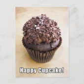 Carte Postale Chocolat Curl Chocolat Happy Cupcake (Devant)