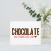 Carte Postale Chocolat - Le Cure-All original (Debout devant)
