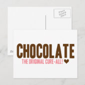 Carte Postale Chocolat - Le Cure-All original (Devant / Derrière)